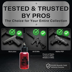 1 Fl Oz Needle Oiler – Full Synthetic CLP Gun Oil for Pistols, Rifles & EDC | Pr