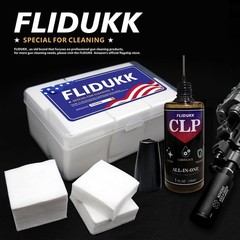 1oz All in One CLP Oil & 1000 Lint Free Patches-Gun Cleaning Supplies