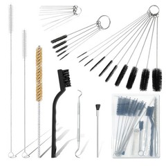 Spray Gun Cleaning Kit, MultiPurpose Spray Gun Cleaner Brush, Air Paint Airbr…