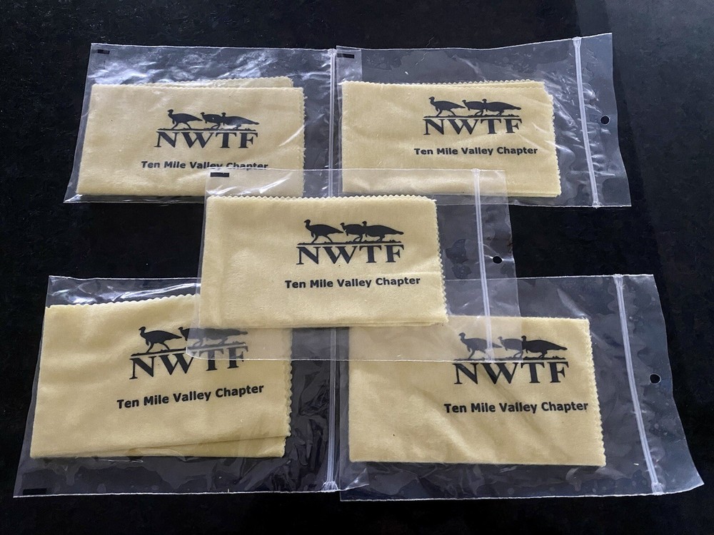 Pack Of 5 Silicone Gun Cleaning Cloths – NWTF