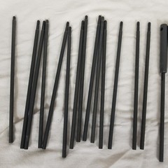 Long Barrel Cleaning Kit green Good Sectional multiple Rods Brushes military