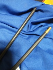 BERETTA CLEANING ROD 2 PC NOS POLYMER / RESIN BRASS TIP 23″ TL SPIN HANDLE