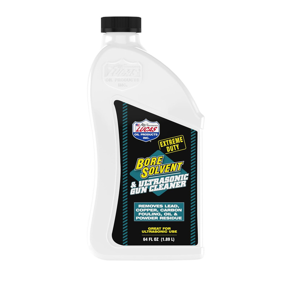 Lucas Oil 10909 Bore Solvent & Ultrasonic Gun Cleaner – 2 Quart