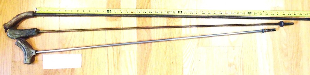 3 Loading / Range / Bench Rifle Cleaning Rods Set I, Muzzleloader