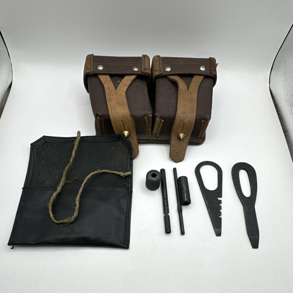 WWII SOVIET RUSSIA M1898 M1930 MOSIN NAGANT RIFLE TOOL Kit AMMO POUCH