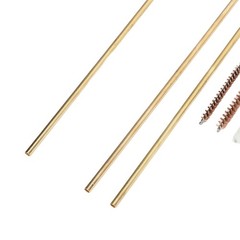 Threaded Brass Cleaning Rod Kit For 0.177in 0.22in Pipe Dust Cleaning Premium