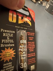 Otis #30 Rifle Pistol .30-8mm Caliber Standard Rod Thread Base Brass Brush
