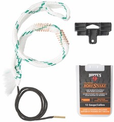 HOPPE’S 12 ga Shotgun Boresnake Den with Bronze bristles & Pull handle – 24035D