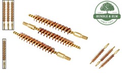 Effective Bore Cleaning Brushes – .30/.32 Caliber, 3 Pack with Bronze Bristles
