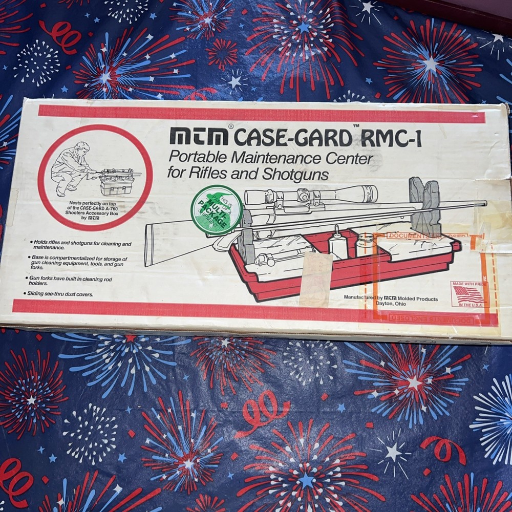 MTM Rifle Maintenance Center RMC130: RMC-1-30 Portable Field Cleaning holder