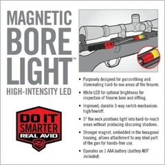 Real Avid Magnetic Bore Light HANDS-FREE ILLUMINATION – AVBR101B