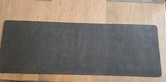 TekMat Clean Mat 12″x35.5″ Neoprene Rubber Black Mat See All Pics And Descriptio