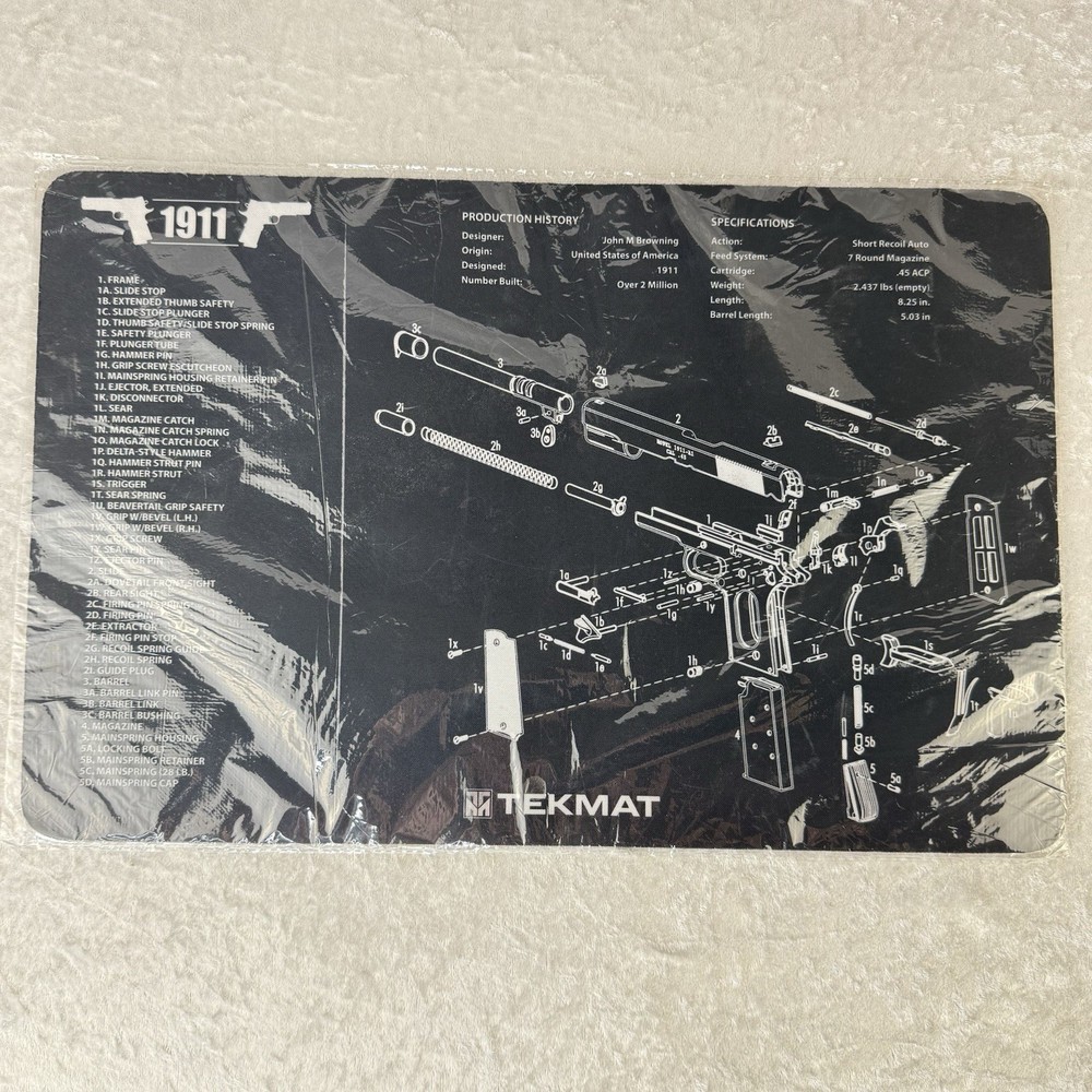 TekMat Bench Mat 1911 – 11″ X 17″ – New