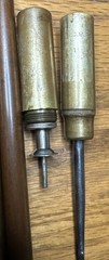 Antique C. M. Powers Brass Gun Cleaner