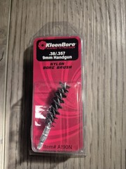Pistol Cleaning Lot NEW Hoppes Kleenbore Breakthrough .38/.357/9mm Caliber 5 pc
