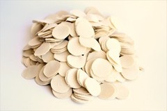 40-49 CAL 1 1/8″ ROUND .015″ THICK DRY SHOOTING PATCHES / QTY. 1,000 / EMSS4151T