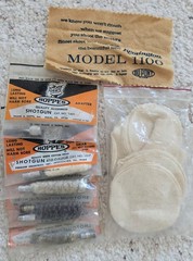 1 LOT of Hoppe’s Gun Cleaning Brushes VARIOUS calibers & parts VINTAGE N.O.S.
