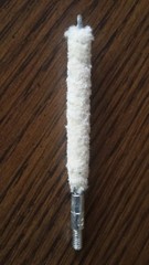 12 PCS Bore Cleaning (6)Brushes and (6)Swabs .22 223/5.56 Caliber Guns 22 cal