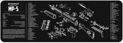 TekMat 36″ Heckler & Koch MP5 Gun Cleaning Mat TEK-R36-HKMP5