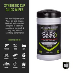 Breakthrough Clean Technologies Multi-Purpose CLP Quick , 5″ x 6″, 50-Pack Ca…