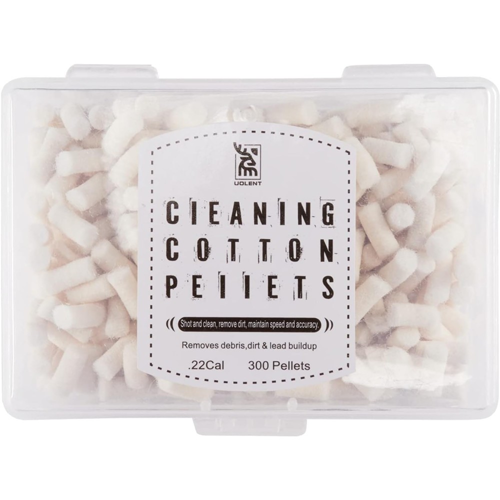 Cleaning Cotton Wool Felt Cleaning Pellets for Maintenance .22.177 Caliber 30…