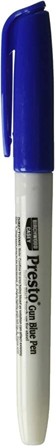 Birchwood Casey Presto Blue Touch up Paint Pen – for Bluing Gun, Pistol, Rifle