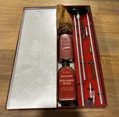 Vintage 1950’s Montgomery Wards Western Field Shotgun Cleaning Kit