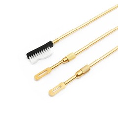 Shotgun Cleaning Kit for 12, 20, 410 Gauge Bronze Brushes, Brass Adaptor, Cot…