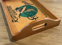 Remington First In The Field Wooden Gun Cleaning Tray Or Serving Tray Decor