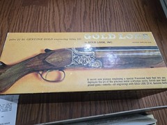 Vintage Gold Lode Gold Engraving Inlay Kit For Gun 23kt