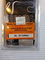 Hoppe’s Bore Snake Pistol Cleaner .30, .32 Caliber New!