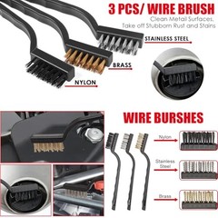 Windshield Cleaner Tool, 17Pcs Car Interior Cleaning Kit, Car Detailing Kit Red
