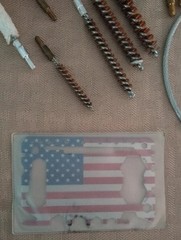 Cedar Mill Fine Firearms cleaning kit Bore Snake CLP pistol/rifle compact case