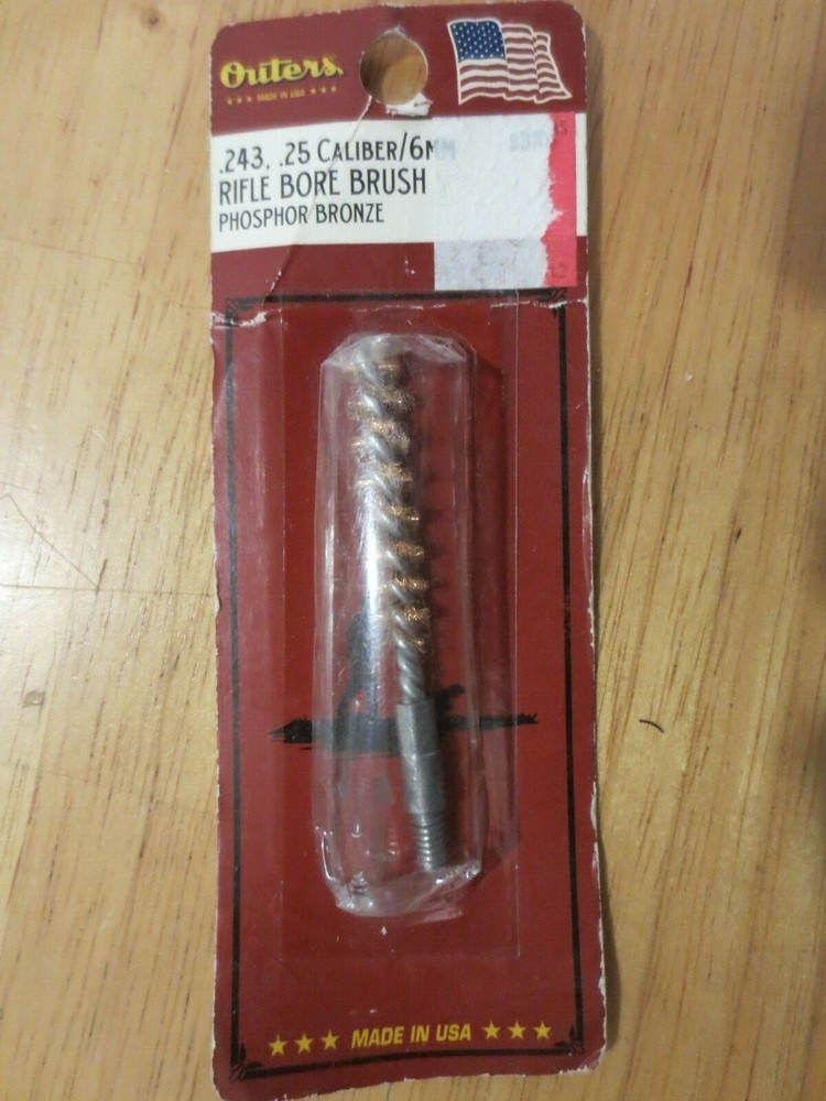 Outers .243 .25 caliber Rifle 6 mm bore brush 83104