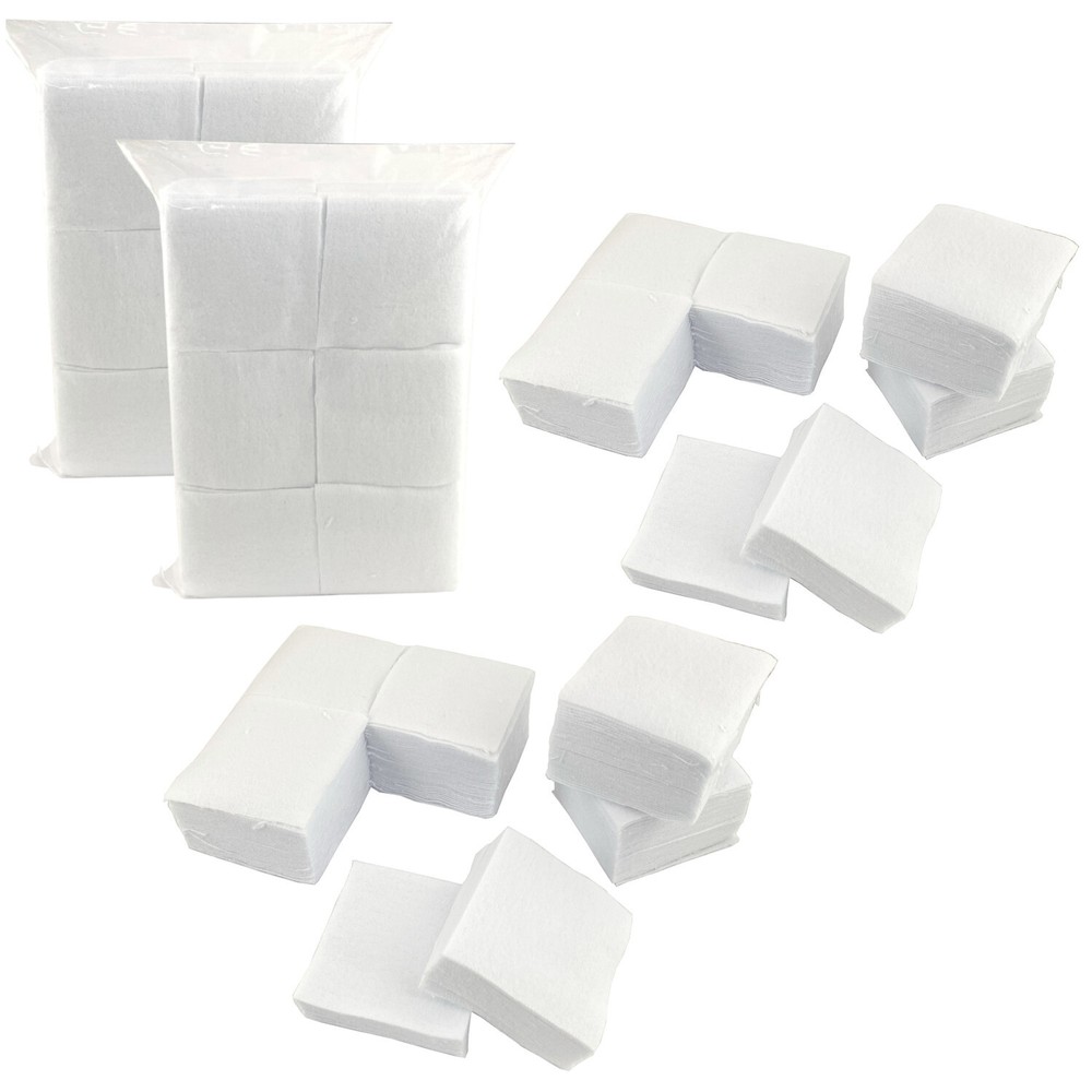 500pcs Cleaning patches 2 1/4″ x 2 1/4″ square 100% cotton for Gun Firearm