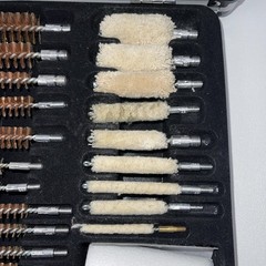 Winchester gun cleaning kit in briefcase style carrier 62 piece USED