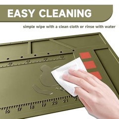 Durable Gun Cleaning Mat with Magnetic Tool Stand for Pistol Maintenance – Gift