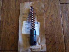 SMALL ARMS CLEANING BRUSH .50 CALIBER NEW IN BAGS G.I ISSUE 1005-00-766-0915