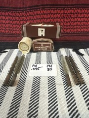 PARKER-Hale Vintage cleaning jags(3)x J30 & .375 Brush Made In England w/patches