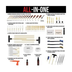 GLORYFIRE Universal Gun Cleaning Kit for Handgun Shotgun & Pistol,Elite Gun C…