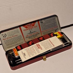Vintage Outers Rifle Cleaning Kit No. 477 in Original Metal Box With Manual