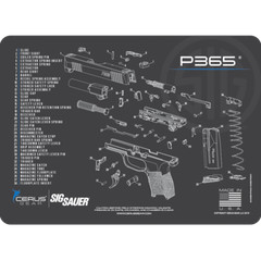 For Sig Sauer P365 P 365 Cerus Gear PREMIUM Armorers Bench Cleaning Mat