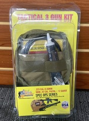 Pro Shot Three Gun Cleaning Kit Soft Case Tan 3G-KIT
