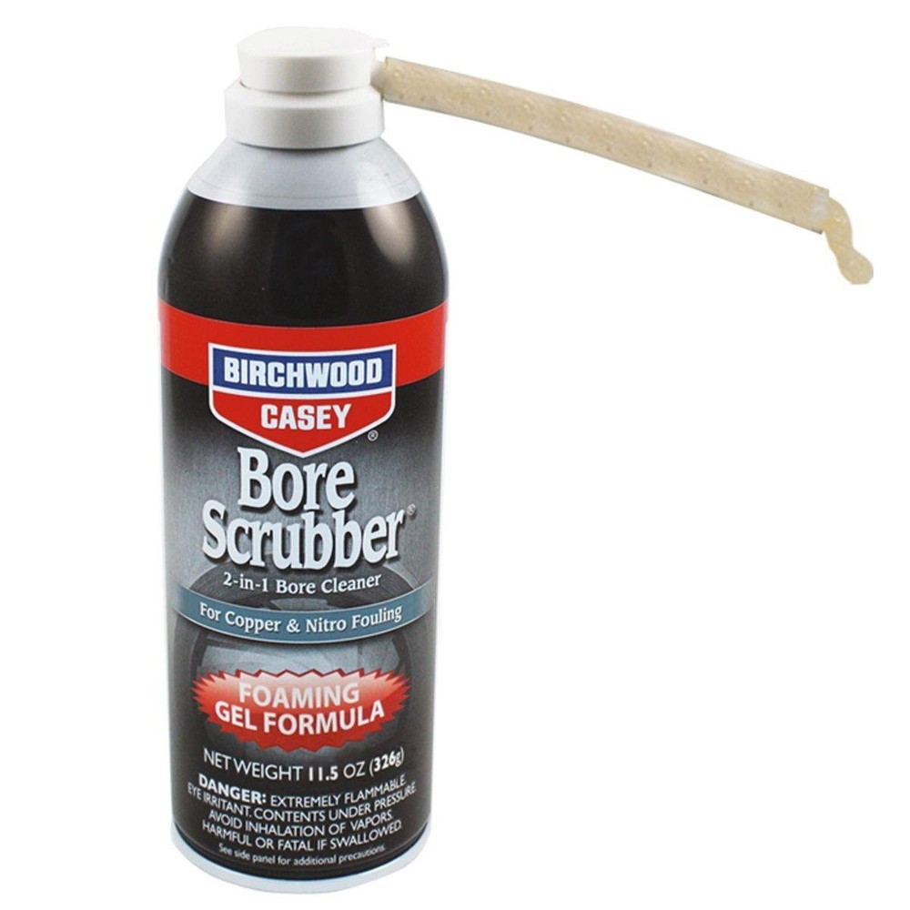 Birchwood Casey Bore Scrubber Gun Cleaner Foaming Gel 11.5 Ounce Aerosol