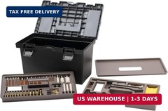 Allen Company Universal Gun Cleaning Kit and Tool Box – Rifle, Shotgun, and Hand