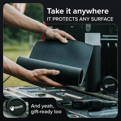 Falko Tactical Premium Gun Cleaning Mat (3 Sizes) – 2X Thicker, Oil and Solvent