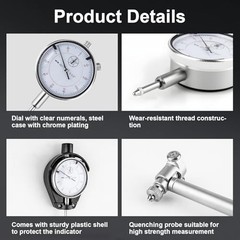 Precision Bore Gauge Set 2″-6″ Range – 0.001″ Accuracy for Engine
