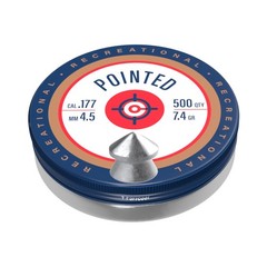 Crosman .177-Caliber Pointed Lead Pellets for Air 1.00 x x 1.00″, lead