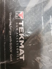 TekMat Glock Cut Away Mat, Black, One Size, TEK-R17-GLOCK-CA