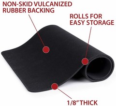 TekMat 36in Printed Gun Cleaning Mat , Grey, TEK-36–GY Bench Mat